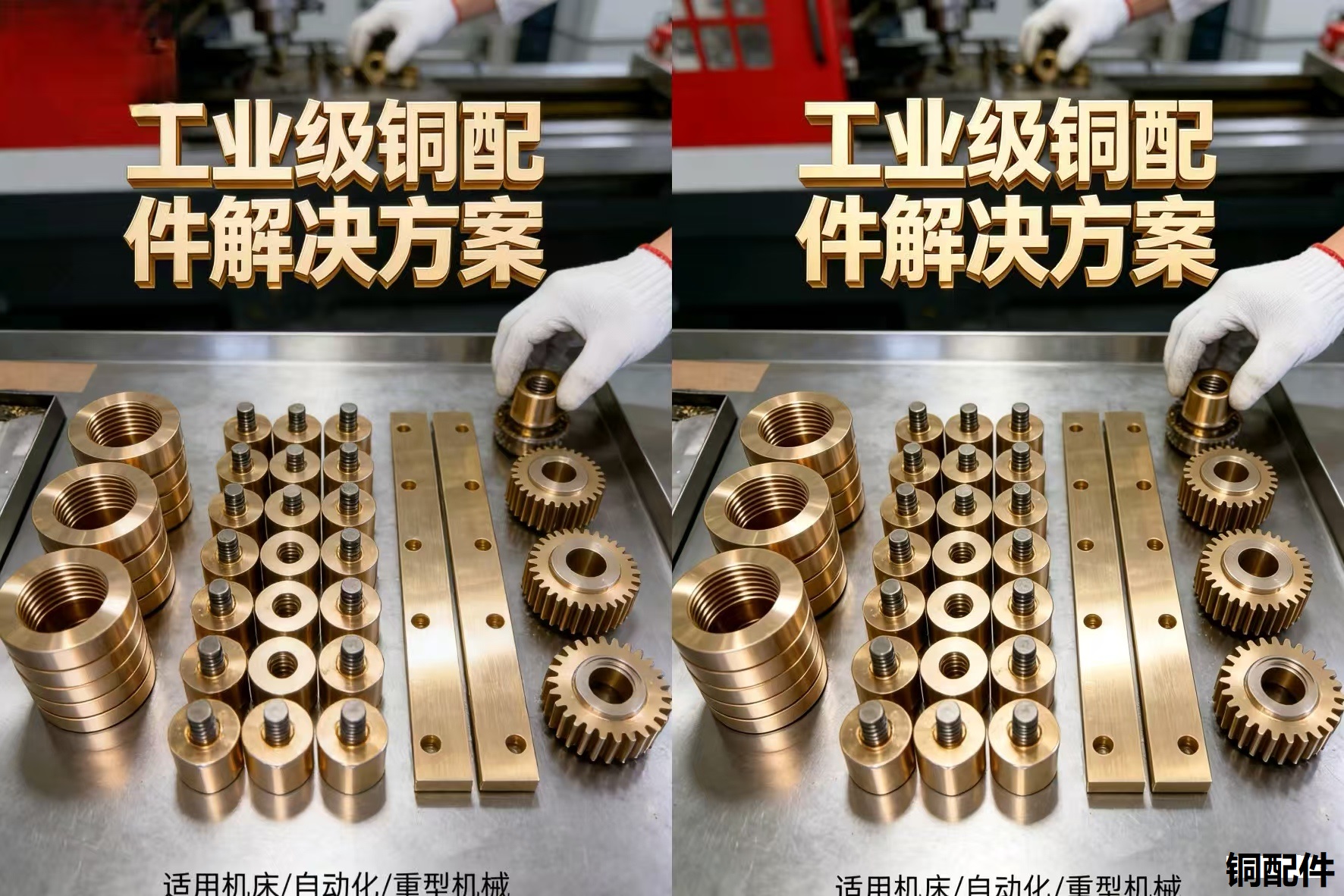 <strong>铜套  铜滑板 铜螺母  铜涡轮  </strong>